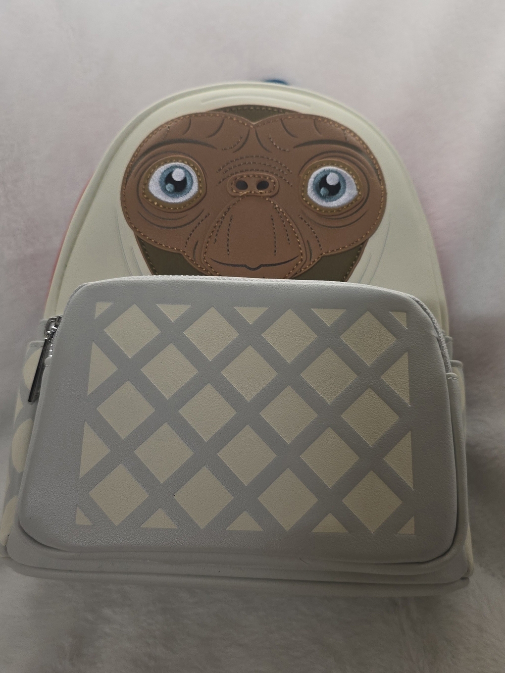 Loungefly Cream & Brown E.T. Mini Backpack